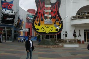 Hard Rock Cafe in den Universal Studios in Los Angeles