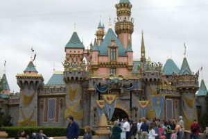 Cinderella Schloss im Disneyland CA