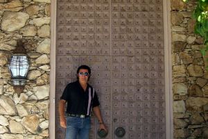Eingangstuer vom Honeymoon Haus - Elvis Presley - Palm Springs 4