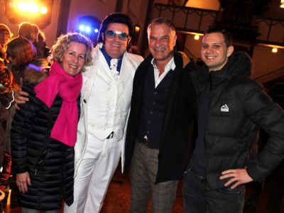 Beate Leiter, Rusty, Mario Leiter und Mag. Nathaniel Heinritz