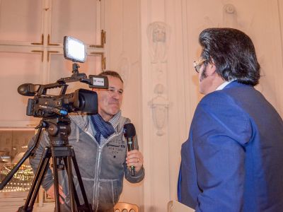 Fernsehinterview mit RTS Salzburg