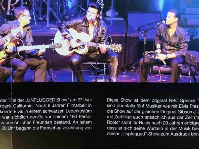 Eintrittskarte für Premiere Rückseite