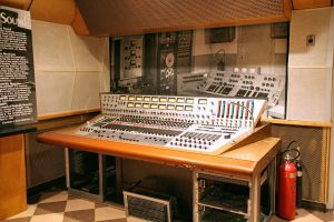 Mischpult vom RCA Studio B in Nashville TN