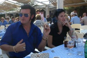 Mittagessen im berühmten Club 55 auf Saint Tropez