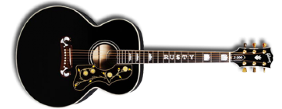 Rusty´s J-200 Gibson Ebony