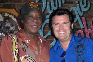 Rusty mit seinem verstorbenen Freund & Soulsänger James Covan - Beale Street Memphis - Rum Boogie Cafe