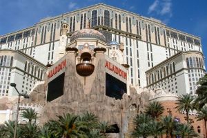 Alte Aladin Hotel in Las Vegas - heute steht hier das Hotel Planet Hollywood.jpg