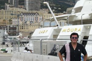 Rusty im Hafen von Monte Carlo