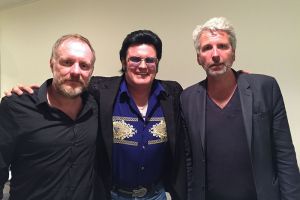Rusty mit Christoph Grissemann und Dirk Stermann