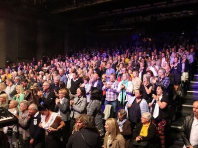 Mehrmals Standing Ovations für Rusty und der super Las Vegas Band